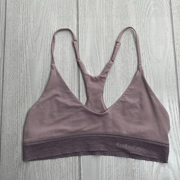 Lululemon Athletica Women's Smoky Blush Mauve Ever Essentials Bralette Size XXS - Picture 3 of 8